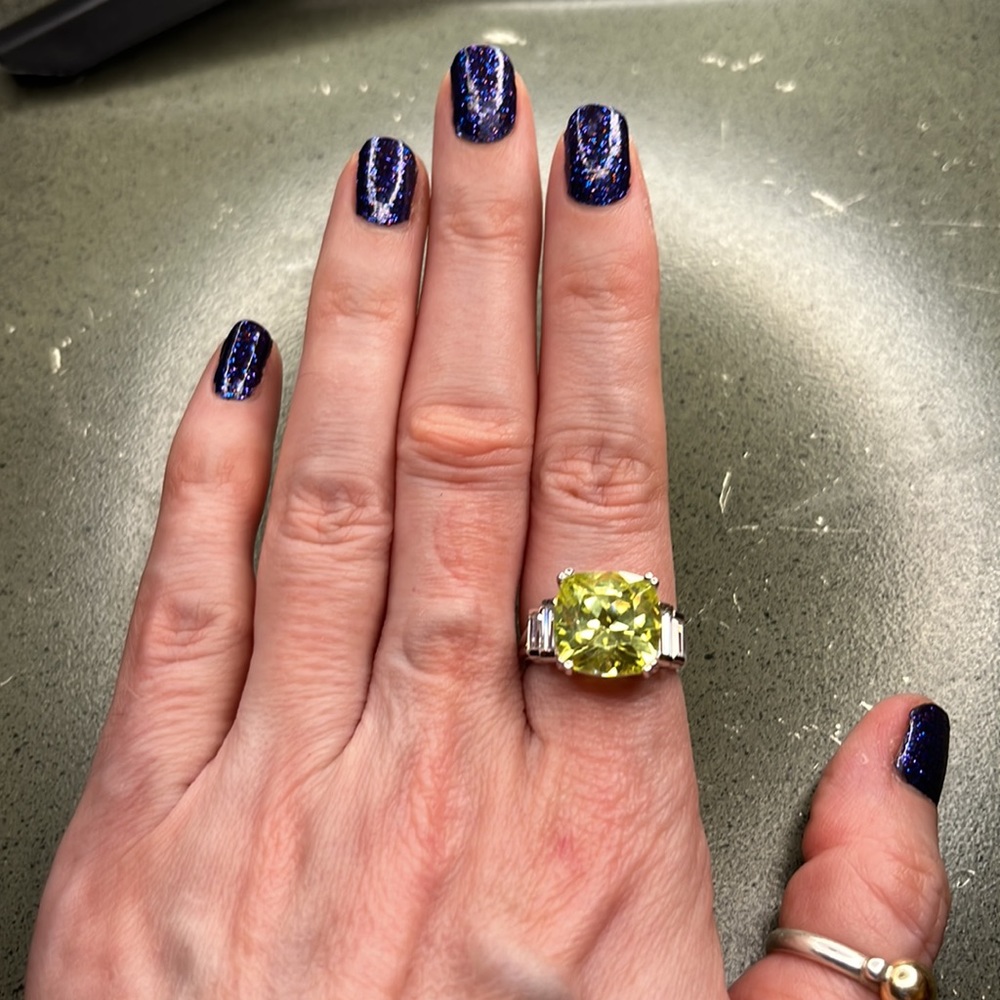 Ross-Simons CZ Ring - Picture 2 of 4